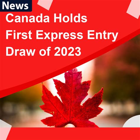 express entry draw canada 2023